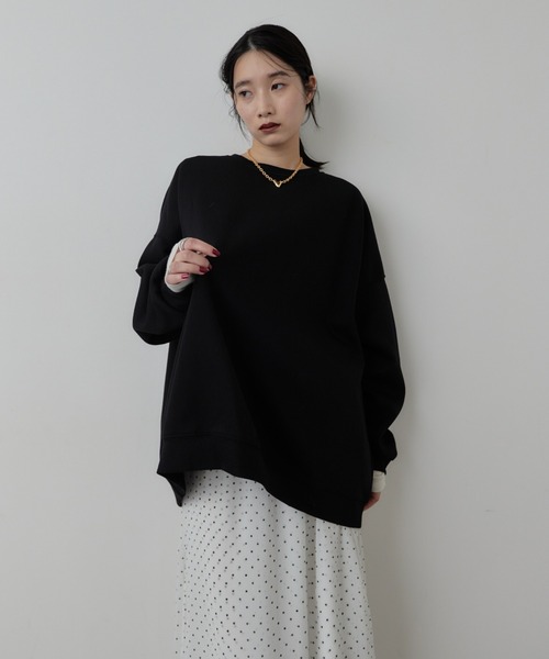 HANNE(アン)の「オーバーサイズスウェット(スウェット・レディース・ブルー/ブラック/グレー/ピンク・FREE)」の14枚目の写真