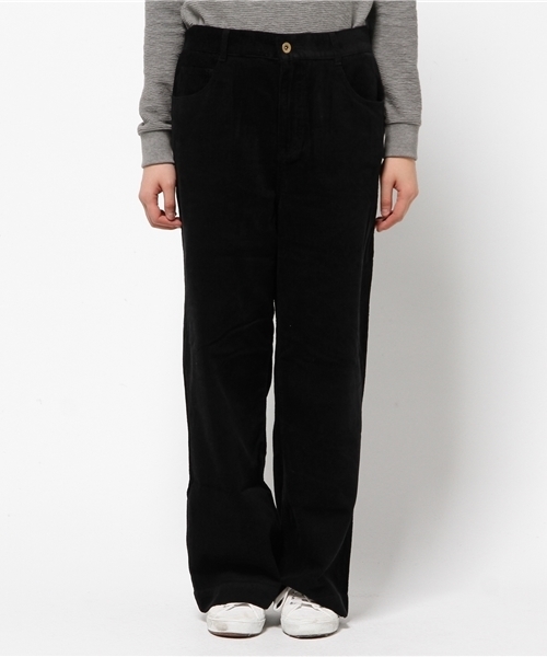 CIAOPANIC（チャオパニック）の「【Ciaopanic】14Wコーデュロイワイドパンツ（その他パンツ・レディース・オフホワイト/ブラック/キャメル/カーキ・FREE）」の5枚目の写真