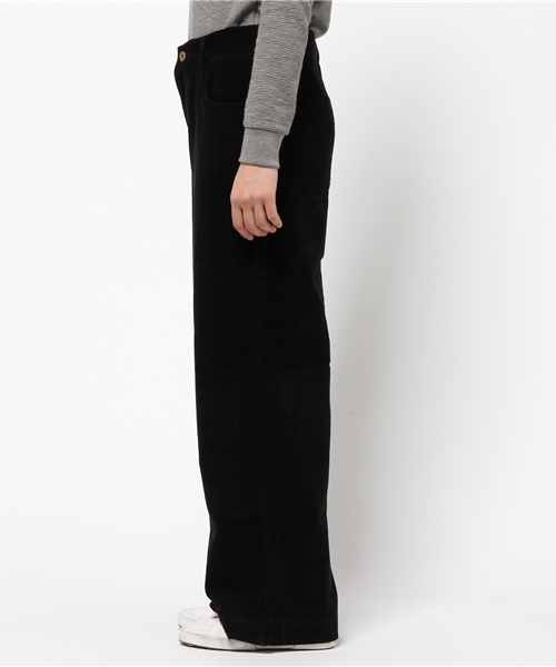 CIAOPANIC（チャオパニック）の「【Ciaopanic】14Wコーデュロイワイドパンツ（その他パンツ・レディース・オフホワイト/ブラック/キャメル/カーキ・FREE）」の6枚目の写真