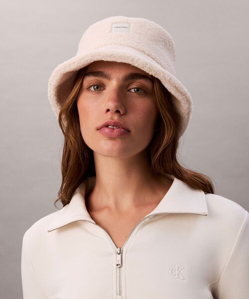 ♡ブークレパッチバケットハット♡今期 セール】ハット - ブークレパッチバケットハット（ハット）｜Calvin