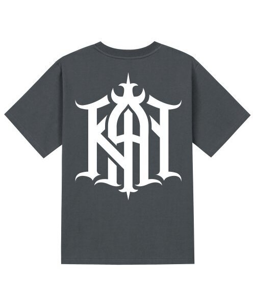 KAN6312(カン6312)の「KTG0080 カンシンバル 半袖Tシャツ - グレー(Tシャツ/カットソー・メンズ・その他・LARGE/MEDIUM/SMALL/X-LARGE)」の1枚目の写真