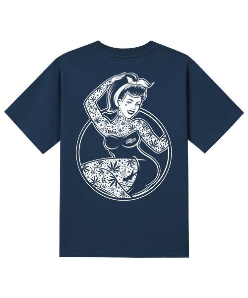 KAN6312(カン6312)の「KTN0185 キューティガールズ 半袖Tシャツ ネイビー(Tシャツ/カットソー・メンズ・その他・LARGE/MEDIUM/SMALL/X-LARGE)」の1枚目の写真