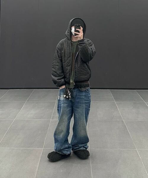MASSNOUN(マスノウン)の「ピーチワークフードリバーシブルジャンパー MFFPD001-KK(パーカー・レディース・その他・LARGE/MEDIUM)」の4枚目の写真