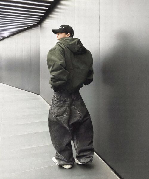 MASSNOUN(マスノウン)の「ピーチワークフードリバーシブルジャンパー MFFPD001-KK(パーカー・レディース・その他・LARGE/MEDIUM)」の6枚目の写真