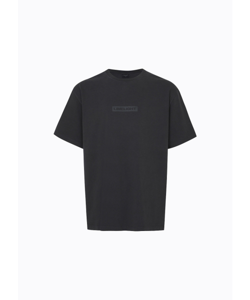 LIMELIGHT APPAREL(ライムライトアパレル)の「アパレルピグメントボックスロゴTシャツ(ブラック/ブラック)(Tシャツ/カットソー・メンズ・その他・SMALL/MEDIUM/LARGE/X-LARGE)」の3枚目の写真