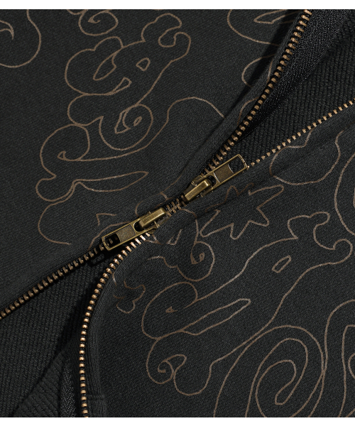 NICE GHOST CLUB（ナイスゴーストクラブ）の「DARK FANTASY FUR HOODIE ZIP UP_BLACK(NG2FFUM491A)（パーカー・レディース・ブラック・LARGE/MEDIUM/SMALL）」の6枚目の写真