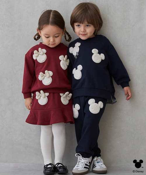 petit main（プティマイン）の「【Disney】アップリケスウェット（スウェットパンツ・キッズ・ホワイト系その他/ネイビー・100cm/110cm/80ｃｍ/130cm/90cm/120cm）」の14枚目の写真