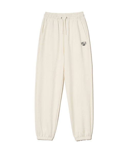YALE(イェール)の「スモールツートンアーチスウェットパンツ_アイボリー(スウェットパンツ・レディース・その他・SMALL/MEDIUM/LARGE/X-LARGE)」の2枚目の写真