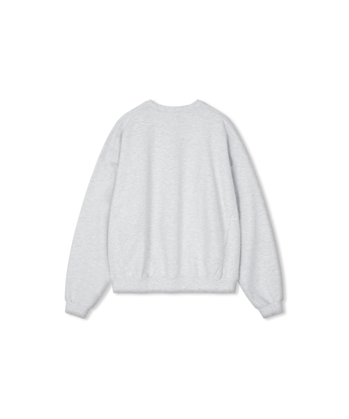 ANGLAN（アングラン）の「Steady Symbol Sweat Shirt - White Melange（スウェット・メンズ・その他・FREE）」の2枚目の写真