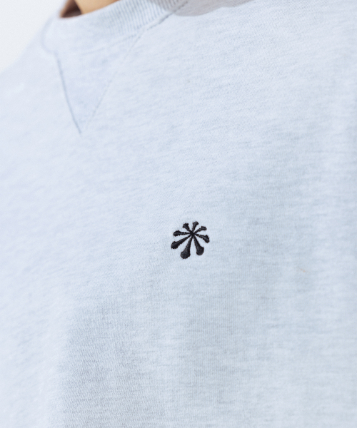 ANGLAN（アングラン）の「Steady Symbol Sweat Shirt - White Melange（スウェット・メンズ・その他・FREE）」の6枚目の写真