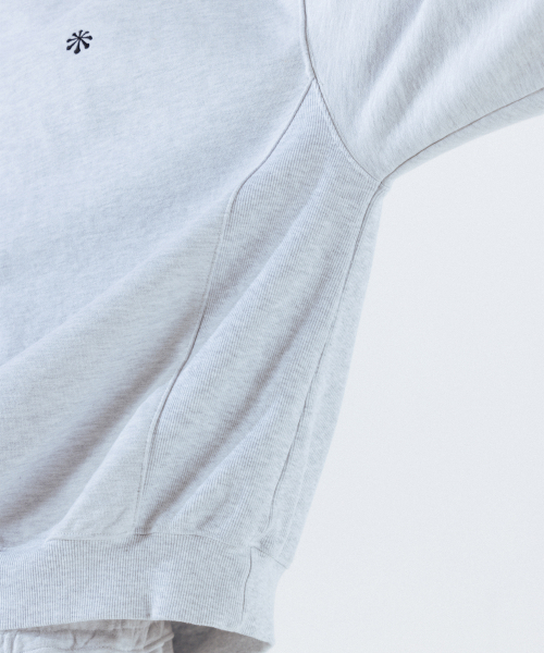 ANGLAN（アングラン）の「Steady Symbol Sweat Shirt - White Melange（スウェット・メンズ・その他・FREE）」の7枚目の写真