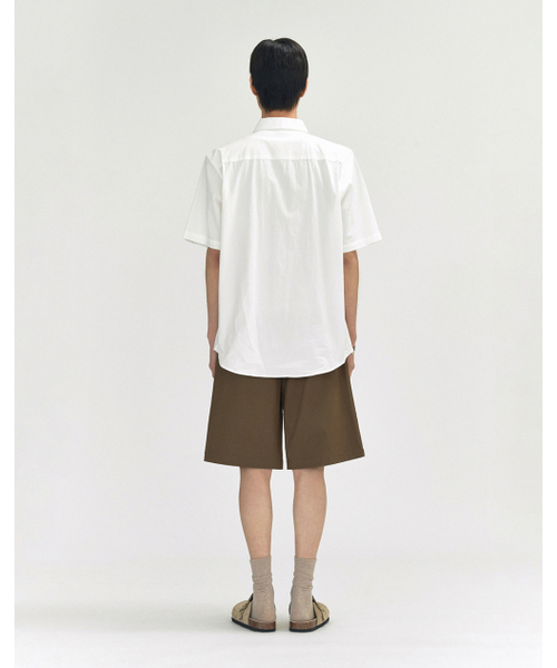 WORK ON BODY OFF（ワークオンボディオフ）の「ニトンワンタックベーシックコットンショーツ[モカブラウン]（その他パンツ・メンズ・モカ・X-LARGE/LARGE/MEDIUM）」の7枚目の写真