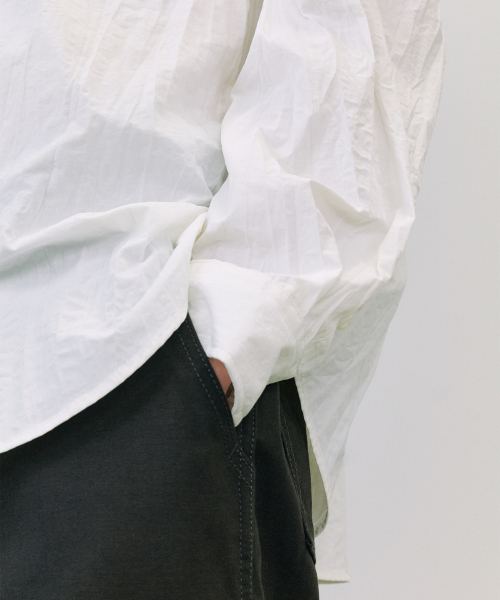 ENDOOR(エンドア)の「Crease shirt (off white)(シャツ/ブラウス・メンズ・その他・1/2/3)」の4枚目の写真