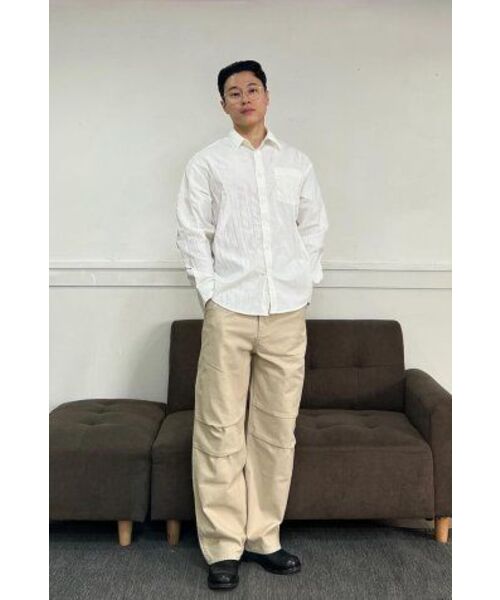 ENDOOR(エンドア)の「Crease shirt (off white)(シャツ/ブラウス・メンズ・その他・1/2/3)」の14枚目の写真