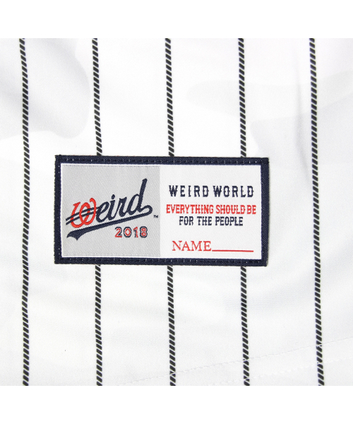WEIRDWORLD（ウィアード ワールド）の「シカゴ94 ベースボールジャージ ホワイト（Tシャツ/カットソー・レディース・ホワイト・MEDIUM/LARGE/X-LARGE）」の17枚目の写真