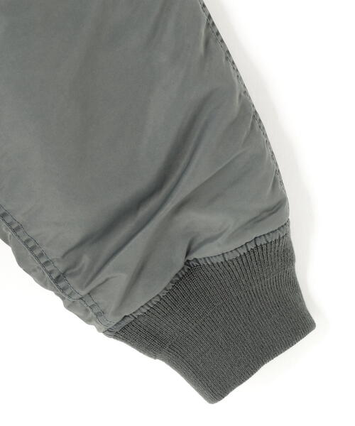 DANKE SCHON（ダンケシェーン）の「【WEB&DEPOT限定】DankeSchon/ダンケシェーン/NYLON N-2B（ミリタリージャケット・メンズ・ブラック/オリーブ系・L/M/XL）」の10枚目の写真