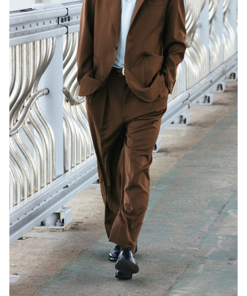 NAMERCLOTHING（ネイマークローディング）の「MODIFY PANTS BROWN（その他パンツ・レディース・その他・LARGE/MEDIUM/X-LARGE）」の3枚目の写真