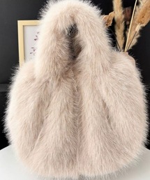 Ritomo De Ricco（リトモ・デ・リコ）の「ふわふわファーミニバッグ（エコバッグ/サブバッグ）」