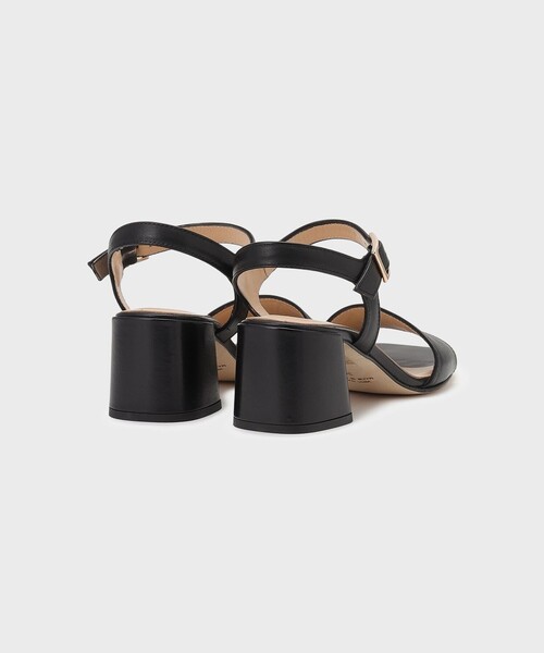 GRACE CONTINENTAL（グレースコンチネンタル）の「LUCA GROSSI ストラップヒール（パンプス・レディース・ブラック/ゴールド・37/36/38）」の3枚目の写真