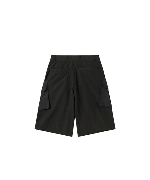 WORTHWHILE MOVEMENT(ワースワイルムーブメント)の「バミューダカーゴパンツ(チャコール)(その他パンツ・メンズ・その他・LARGE/X-LARGE)」の2枚目の写真