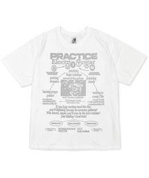 ルーティン ホワイト グレー(Tシャツ)