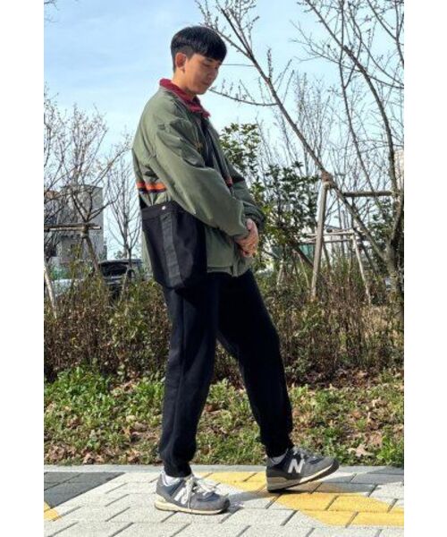 SAINTCREW(セントクルー)の「ボールドライン Mサイズ クロスバッグ LMC-128 ブラックデニムブラック(メッセンジャーバッグ・メンズ・その他・フリー)」の12枚目の写真