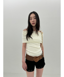 COLOCYNTH（コロシント）の「Anfora Lace Shorts Black（その他パンツ）」