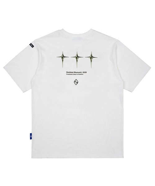 NEUFETBLEU（ヌフエブル）の「NEB シルバーライトニングTシャツ（オフホワイト）（Tシャツ/カットソー・レディース・その他・SMALL/MEDIUM）」の2枚目の写真