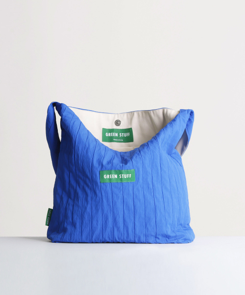 GREEN STUFF(グリーンスタッフ)の「seem full bag 62 - volume line blue(ショルダーバッグ・レディース・その他・FREE)」の8枚目の写真