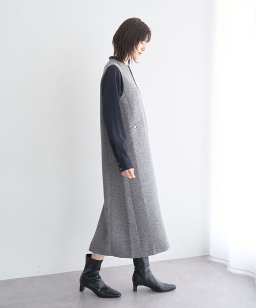 YECCA VECCA(イェッカヴェッカ)の「キーネックジャンスカ(ジャンパースカート・レディース・ブラック/ライトベージュ/その他6・FREE)」の15枚目の写真