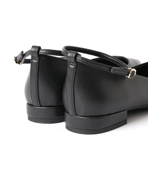 mysty woman（ミスティウーマン）の「アソートベルトパンプス 639497（パンプス・レディース・ネイビー/ブラック・LARGE/MEDIUM）」の6枚目の写真