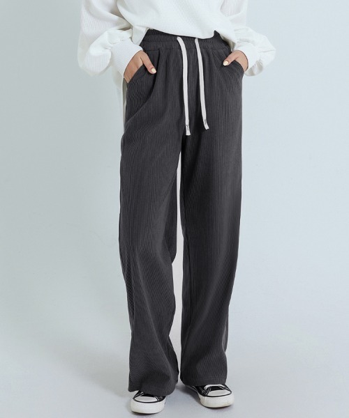 セール】裏起毛コーデュロイワイドパンツ（その他パンツ）｜ONEP STAR