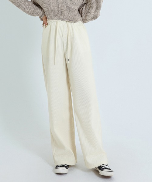 セール】裏起毛コーデュロイワイドパンツ（その他パンツ）｜ONEP STAR