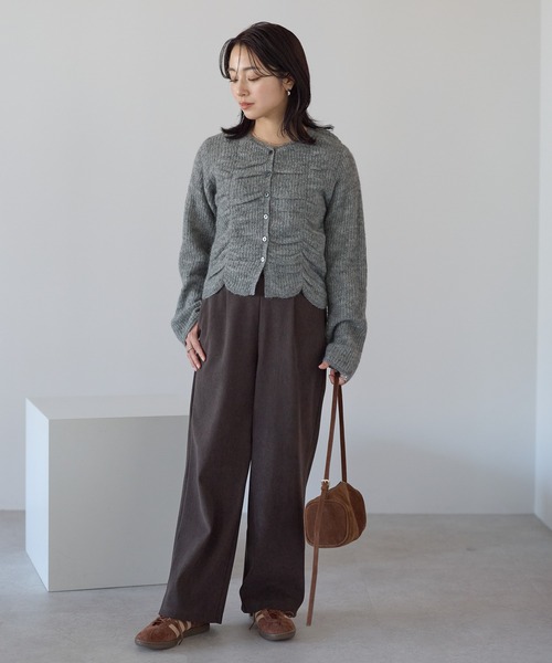 HEART MARKET(ハートマーケット)の「コーデュロイ裏ボンディングワイドパンツ(その他パンツ・レディース・モカ/ブラウン/チャコールグレー/オフホワイト/ブラック・MEDIUM/LARGE)」の18枚目の写真