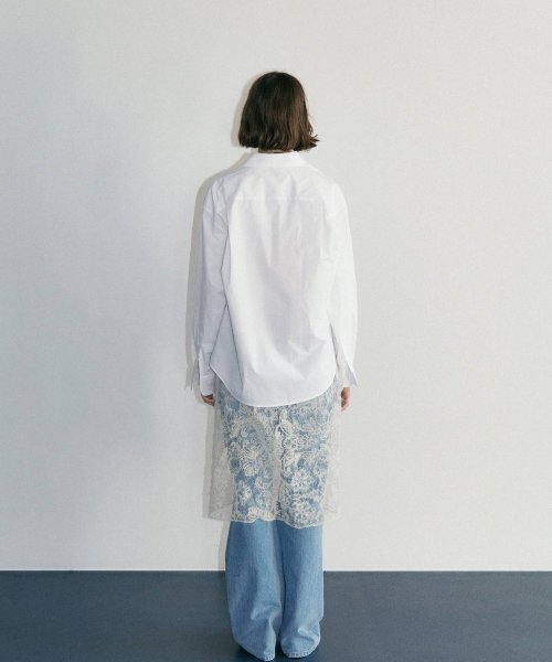 MAIS（マイス）の「COTTON LOOSE FIT DART SHIRT / WHITE（シャツ/ブラウス・レディース・その他・FREE）」の5枚目の写真