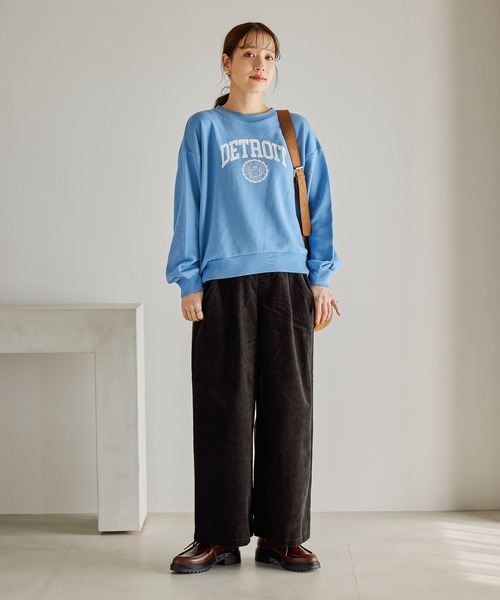 studio CLIP（スタディオクリップ）の「ドビーストレートイージーパンツ[プチ・プラスサイズあり]（その他パンツ・レディース・ブラック/カーキ/モカ/アイボリー・LARGE/PF/MEDIUM/ﾌﾘｰ(L)）」の15枚目の写真