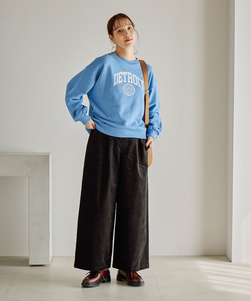 studio CLIP（スタディオクリップ）の「ドビーストレートイージーパンツ[プチ・プラスサイズあり]（その他パンツ・レディース・ブラック/カーキ/モカ/アイボリー・LARGE/PF/MEDIUM/ﾌﾘｰ(L)）」の16枚目の写真