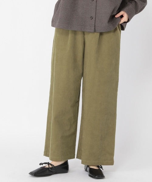 studio CLIP（スタディオクリップ）の「ドビーストレートイージーパンツ[プチ・プラスサイズあり]（その他パンツ・レディース・ブラック/カーキ/モカ/アイボリー・LARGE/PF/MEDIUM/ﾌﾘｰ(L)）」の8枚目の写真