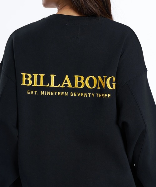 BILLABONG(ビラボン)の「BILLABONG ウィメンズ DOUBLE KNIT LOOSE FI トレーナー 【2026年春夏モデル】/ビラボンスウェットトレーナー(スウェット・レディース・ブラック/アイボリー/グレー・MEDIUM)」の8枚目の写真