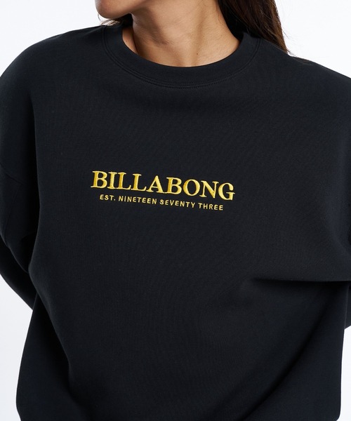 BILLABONG(ビラボン)の「BILLABONG ウィメンズ DOUBLE KNIT LOOSE FI トレーナー 【2026年春夏モデル】/ビラボンスウェットトレーナー(スウェット・レディース・ブラック/アイボリー/グレー・MEDIUM)」の10枚目の写真