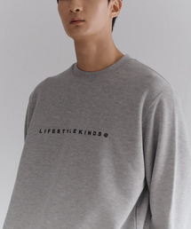 KINDS（カインズ）の「アイデンティティロゴベーシックスウェット_Melange（スウェット）」