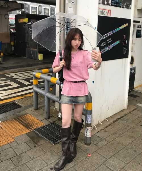 LMCの「アシッドウォッシュドドゥードルロゴTシャツ ダークピンク(Tシャツ/カットソー・レディース・その他・L/XL)」の13枚目の写真