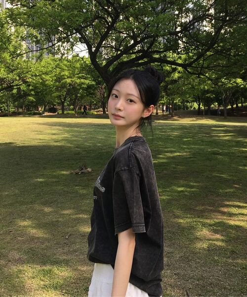 LMCの「アシッドウォッシュドドゥードルロゴTシャツ ダークピンク(Tシャツ/カットソー・レディース・その他・L/XL)」の20枚目の写真