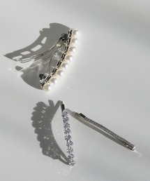 Andemiu（アンデミュウ）の「パール3セットヘアアクセサリー641601（バレッタ/ヘアクリップ）」