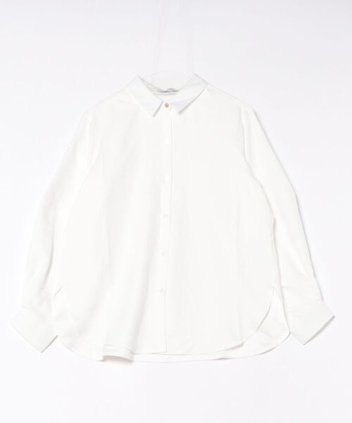 SWITCH BY ARCH(スイッチバイアーチ)の「/SWITCH by ARCH/Cocoon Volume Sleeve Peach Shirts(シャツ/ブラウス・レディース・チャコールグレー/オフホワイト・FREE)」の2枚目の写真
