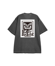[APSTUDIOXSCARYBROTHER SERIES 3]ピグメントルーズフィット半袖Tシャツ_チャコール