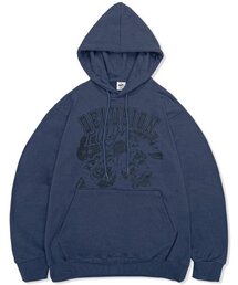 (Heavy Cotton) Wild flower Navy