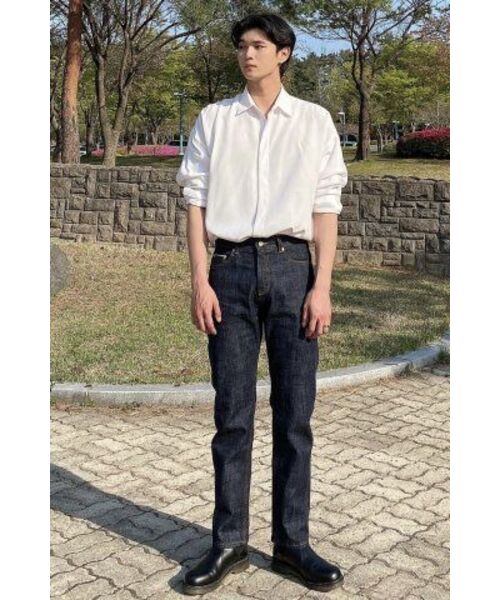DENMADE（デンメイド）の「DEN0841 mid-indigo selvedge[straight long fit]（デニムパンツ・メンズ・その他・S）」の9枚目の写真