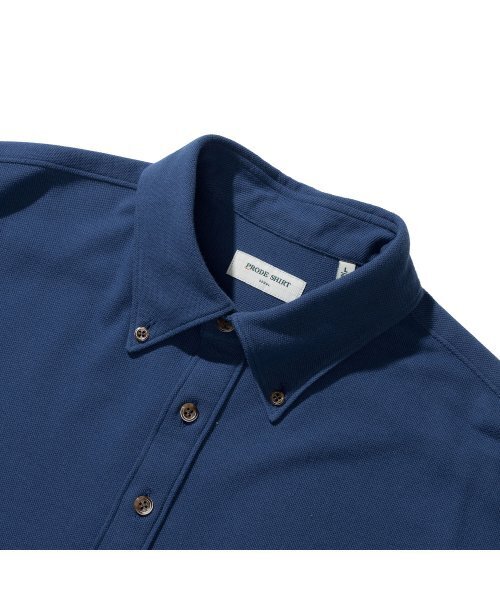PRODESHIRT（プロデシャツ）の「[レギュラー] ボタンダウンポップオーバーピケシャツ (コバルトブルー)（シャツ/ブラウス・メンズ・その他・L/XL/M）」の3枚目の写真