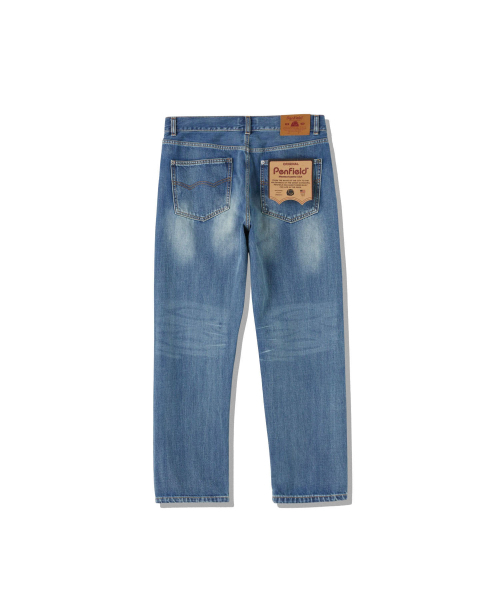 PENFIELD（ペンフィールド）の「1975 ウォッシュドセルビッジテーパードジンスカイブルー_FR1WP01U（デニムパンツ・メンズ・スカイブルー・FREE）」の18枚目の写真
